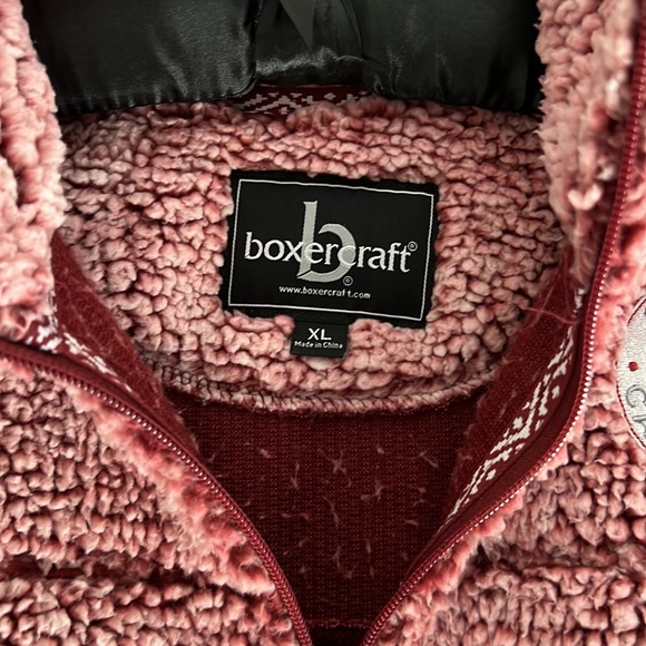 boxercraft Sausalito California Quarter Zip NWOT Golden Gate Bridge Emblem - Picture 3 of 6